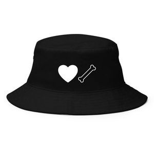 Love Bone Bucket Hat, Dog, Funny, Viral Emoji